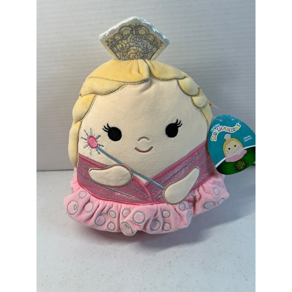 Squishmallows Glinda Upland Wicked Movie stuffed Plush 8 Inch NWT
